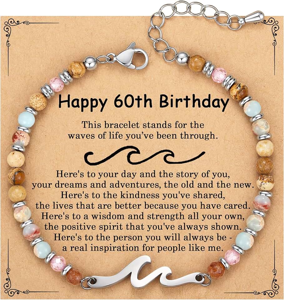 Wave Bracelets for Women - Perfect Gift for Any Birthday