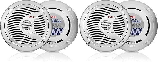 Pair of 6.5-inch waterproof marine speakers