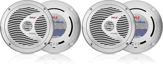 Pair of 6.5-inch waterproof marine speakers