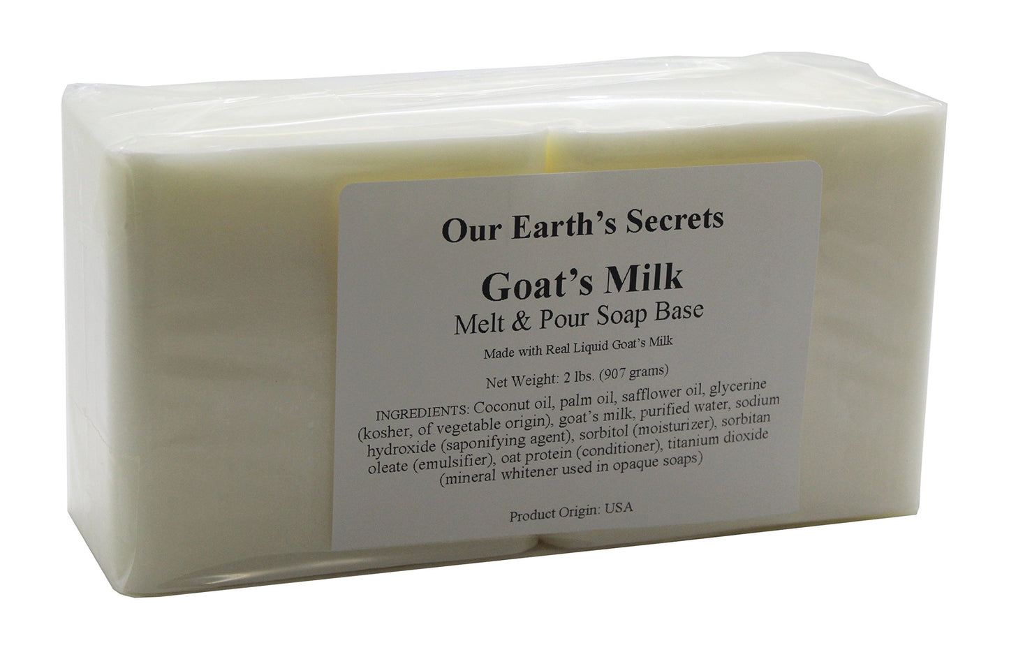 Goats Milk Melt and Pour Soap Base 2 lbs