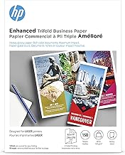 Glossy Tri-fold Business Paper, 8.5x11, 40 lb, 150 sheets