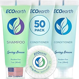 Travel Size Soap, Shampoo, Conditioner Set, 150 Pieces