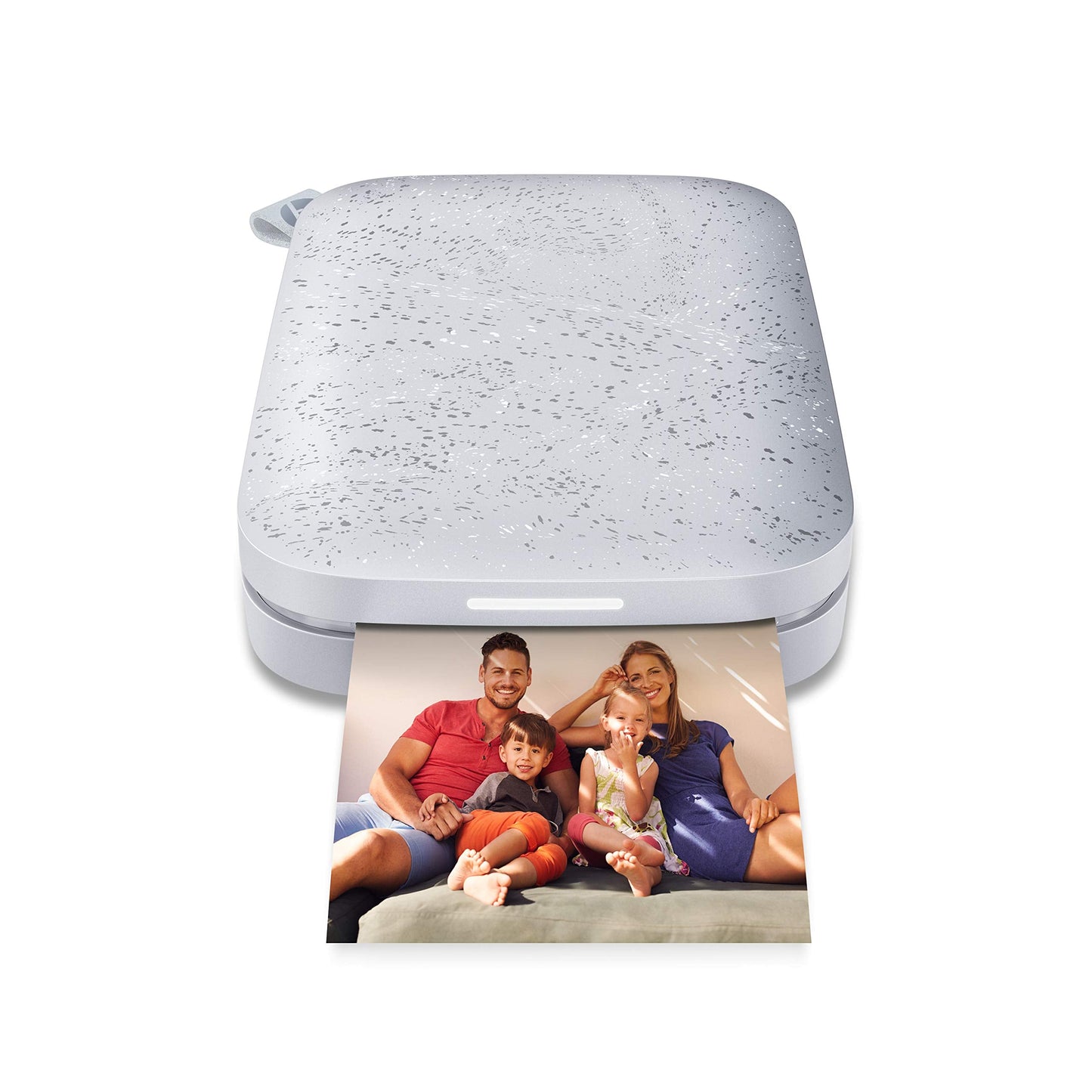 Sprocket Portable 2x3" Instant Photo Printer (Luna Pearl) Print Pictures on Zink Sticky-Backed Paper from your iOS & Android Device.