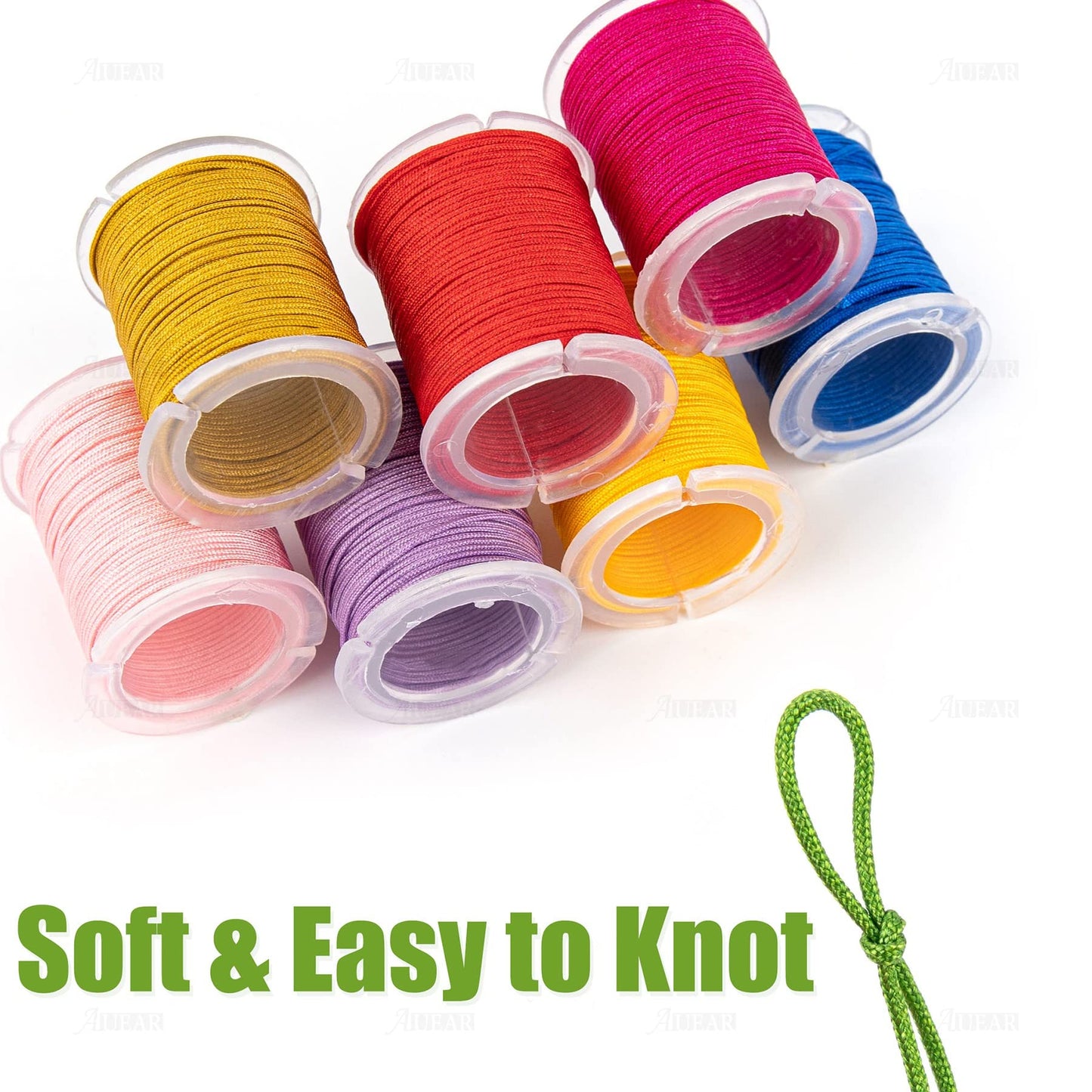 10 Rolls Nylon String for Jewelry and Crafts