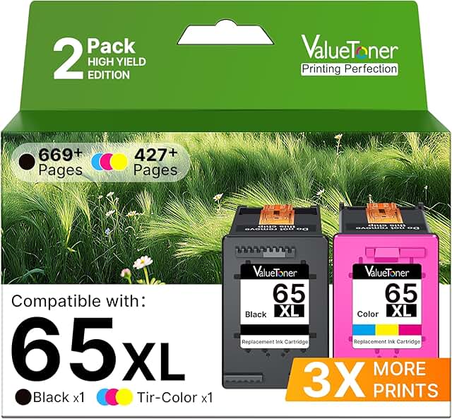 Remanufactured Ink Cartridges for HP DeskJet and Envy