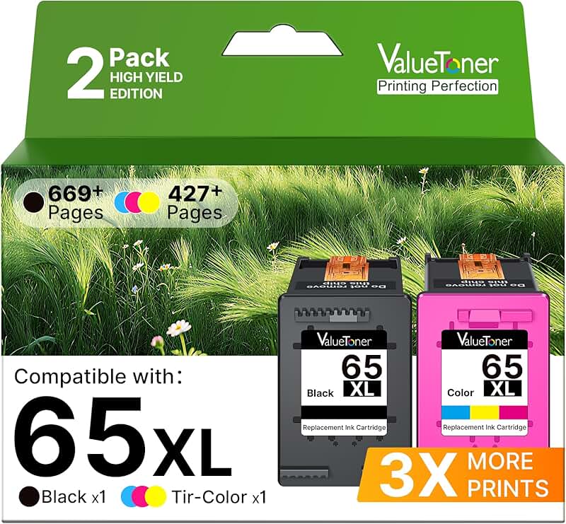 Remanufactured Ink Cartridges for HP DeskJet and Envy