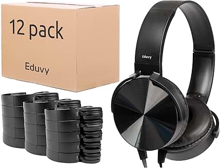 12 Durable Wired Headphones for Classroom Use