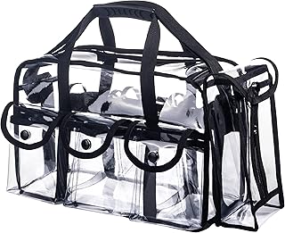 Large Clear PVC Makeup and Beauty Organizer Bag