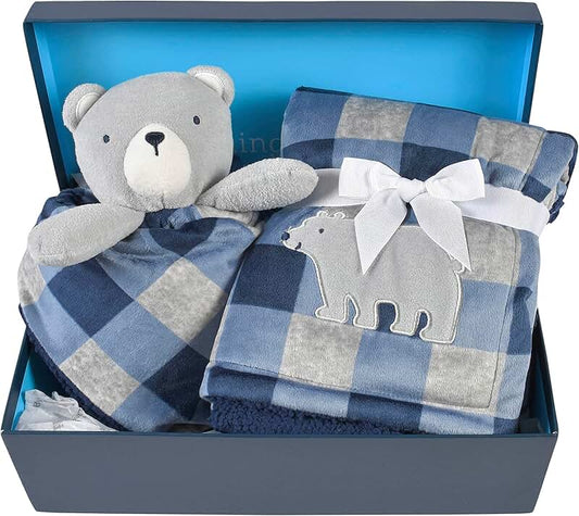 Baby Bear Blanket Gift Set