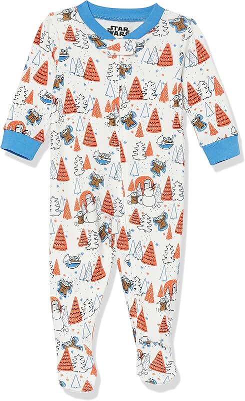Unisex Cotton Footed Pajamas for Babies and Toddlers
