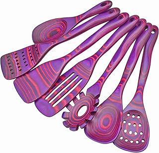 7-Piece Pakkawood Kitchen Utensil Set