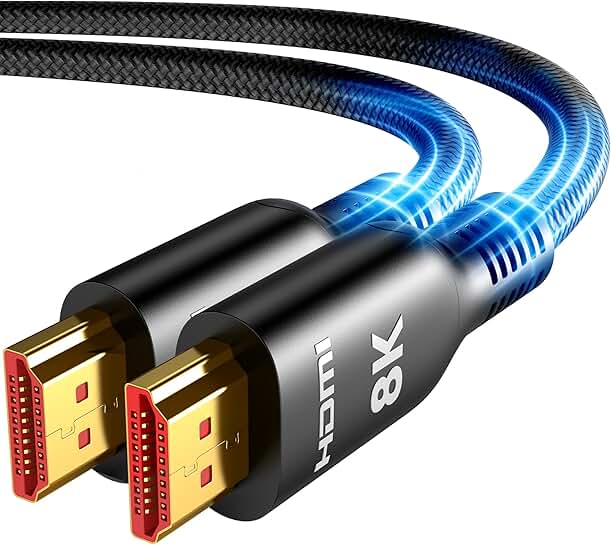 8K HDMI Cable 35FT Ultra High Speed 2.1 48Gbps