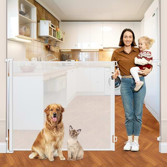 48-inch Tall Extra Wide Indoor and Outdoor Baby and Pet Gate