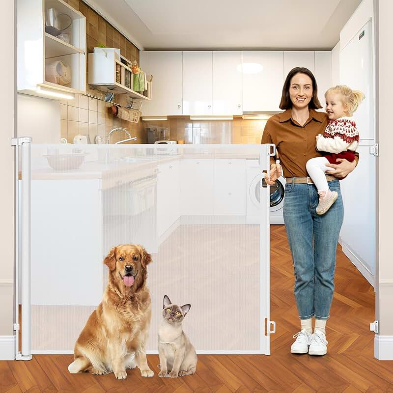 48-inch Tall Extra Wide Indoor and Outdoor Baby and Pet Gate
