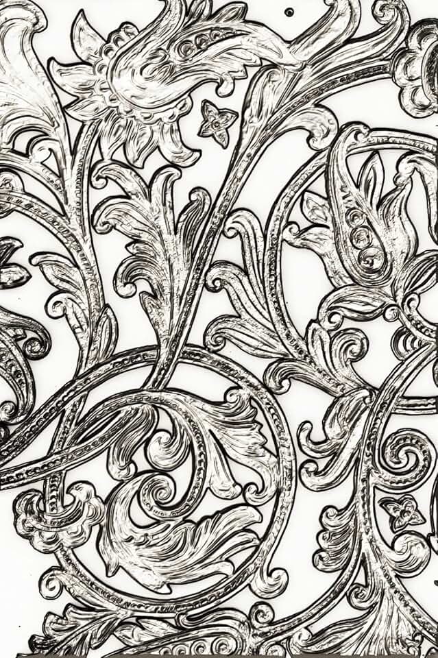 Entangled 3D Texture Fades Embossing Folder