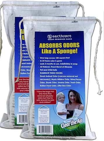 Earth Care Odor Removing Bags for Pets (2 Pack)