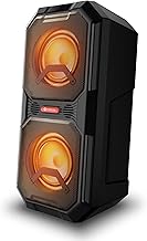 Portable Bluetooth Karaoke Speaker with Microphone and Lights
