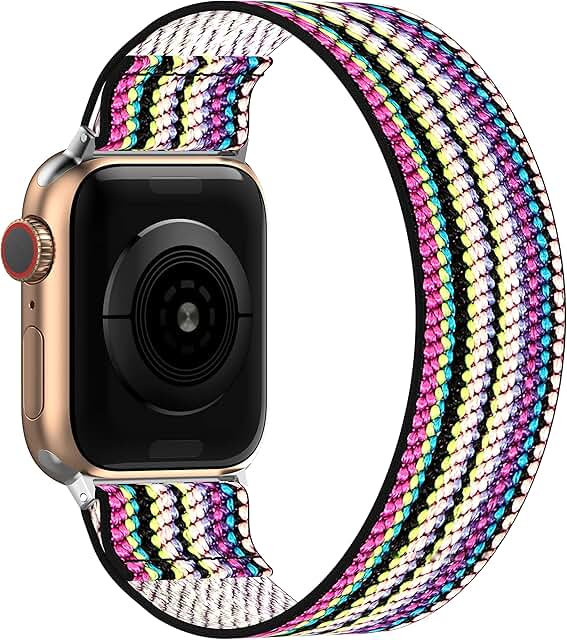 Stretchy Elastic Solo Loop Bands for Smartwatch