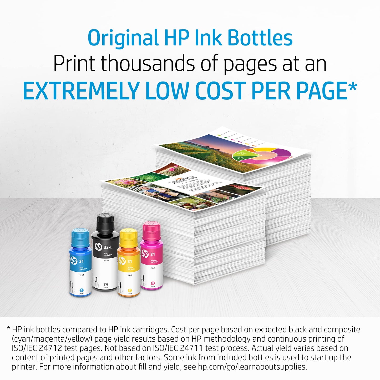 32XL | Ink Bottle | Black | Up to 6000 pages per bottle| Works with Smart Tank Plus 651 and Smart Tank Plus 551 | 1VV24AN