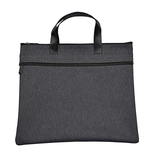 Waterproof Zipper Document Bag for Office and Meetings