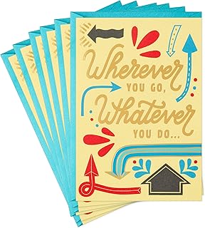 Six Graduation Cards with Envelopes