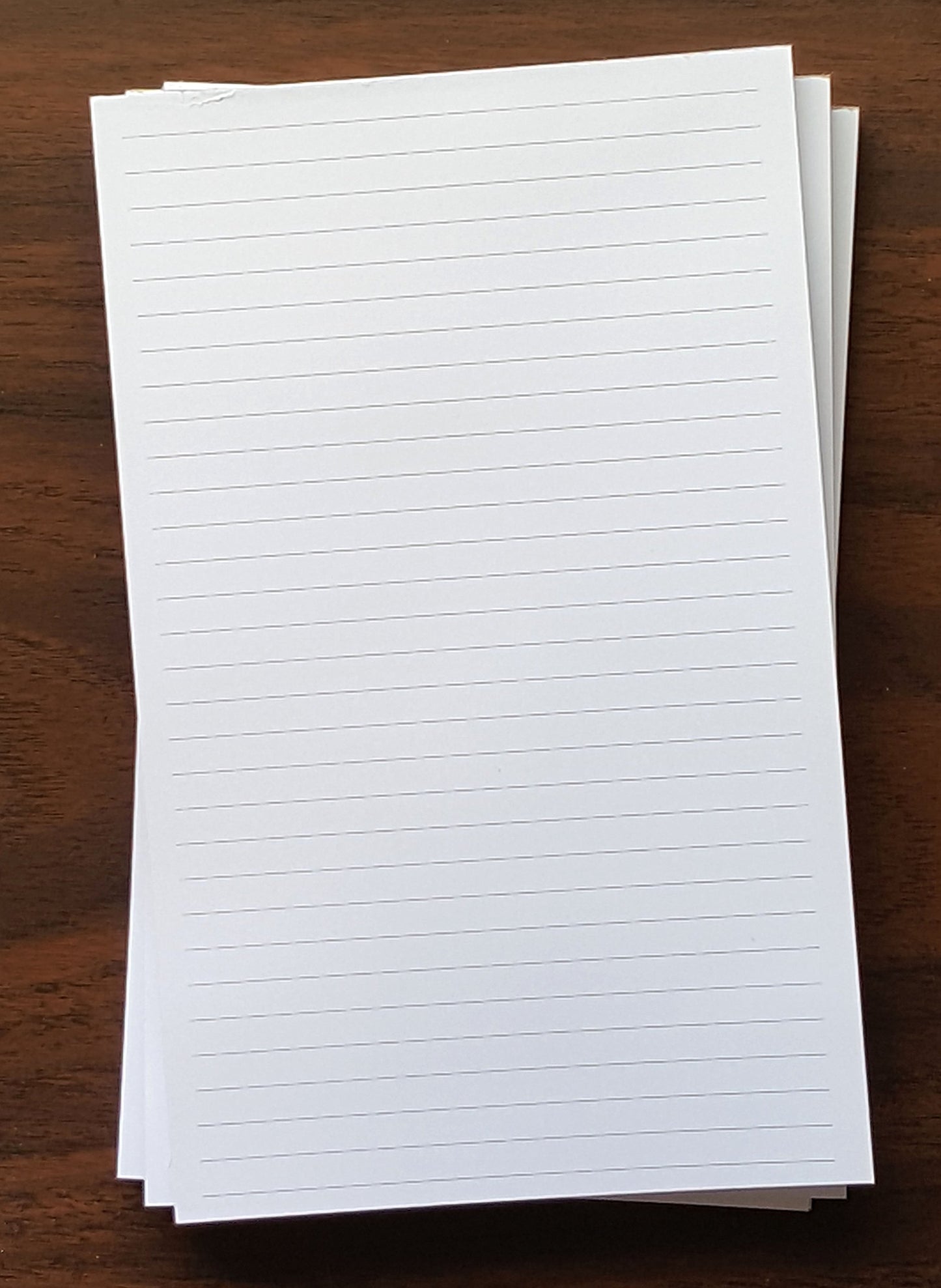 Lined Note Pad, 5" x 8", 50 Sheets, Heavyweight Paper