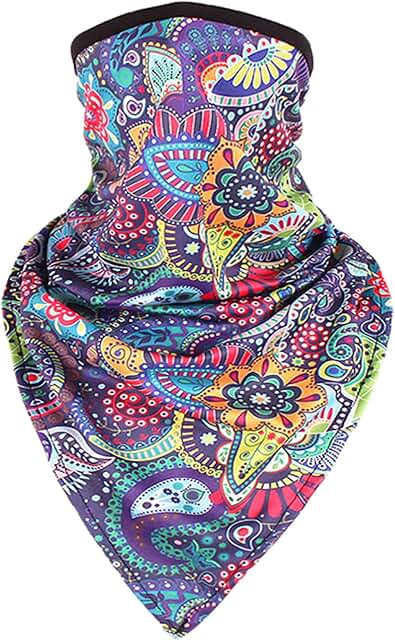 Colorful UPF 50+ Face Mask for Women