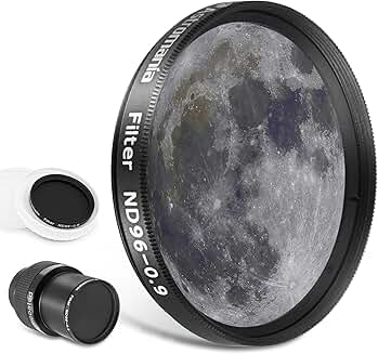 2-inch Moon Filter for Telescopes, Reduces Glare
