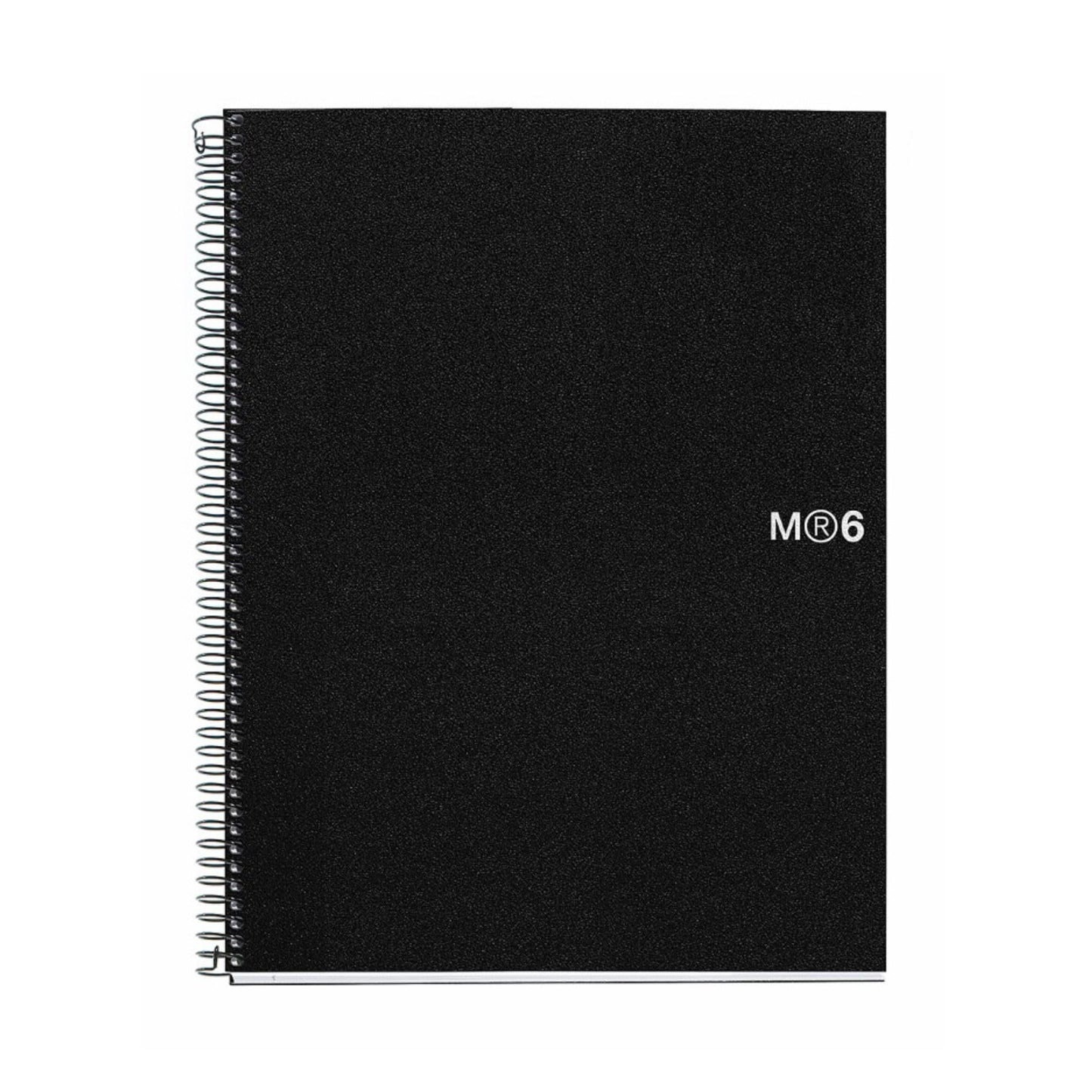 8.5 x11 Wirebound Notebook, 6-Subject, College Ruled