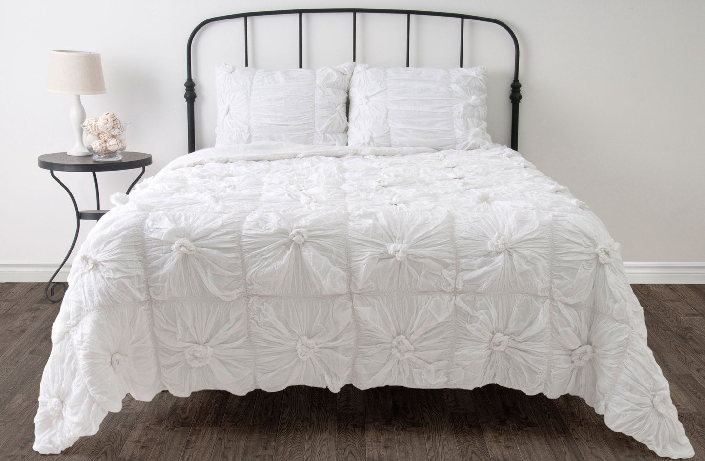 BT1081 Quilt, 108"X92", White
