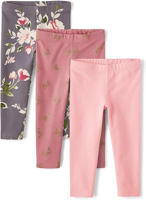 Assorted Girls and Toddler Pull-On Leggings
