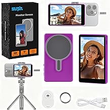 Wireless 4K/1080p Selfie Monitor for Live Streaming