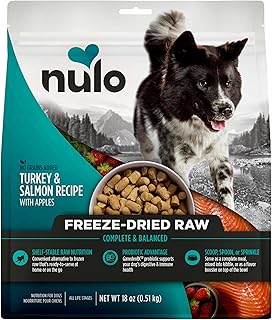 Freeze-Dried Raw Turkey and Salmon Dog Food with Apples