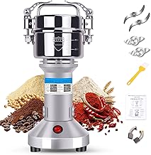 150g Electric Grain and Spice Grinder in Stainless Steel
