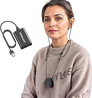 Wireless TV Headphones with Neckband and Long Battery Life