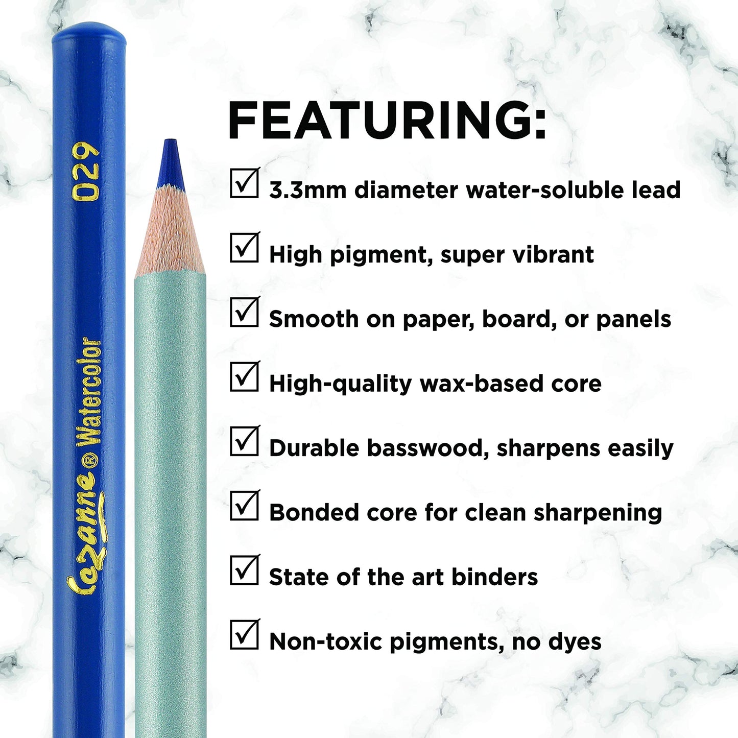 Cezanne Watercolor Pencils Set of 24