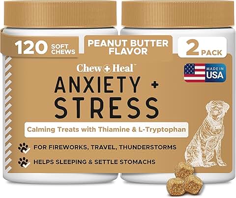 Dog Calming Chews for Anxiety Relief