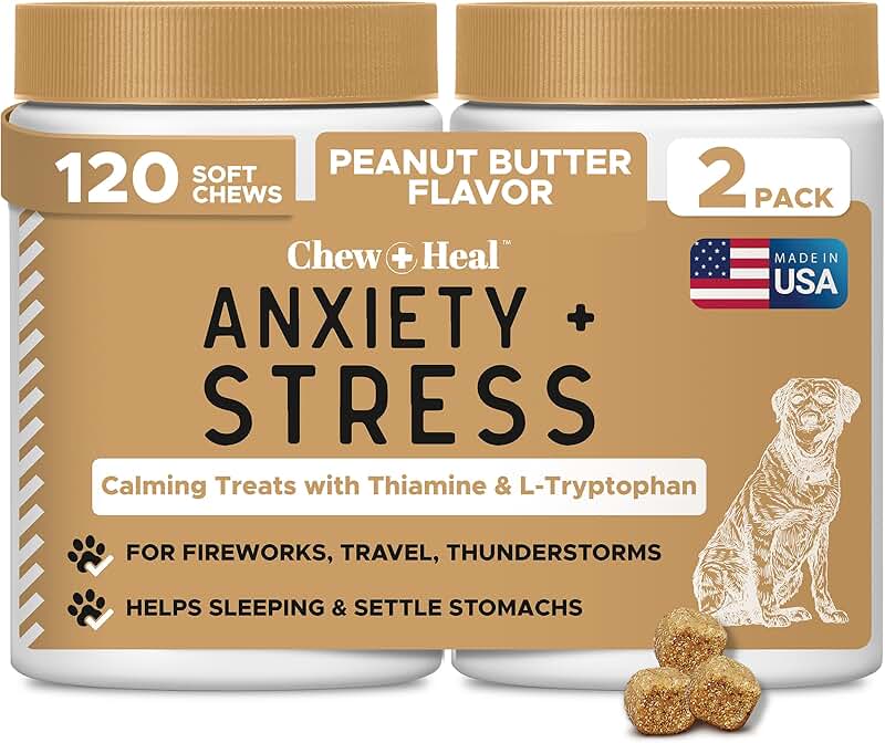 Dog Calming Chews for Anxiety Relief