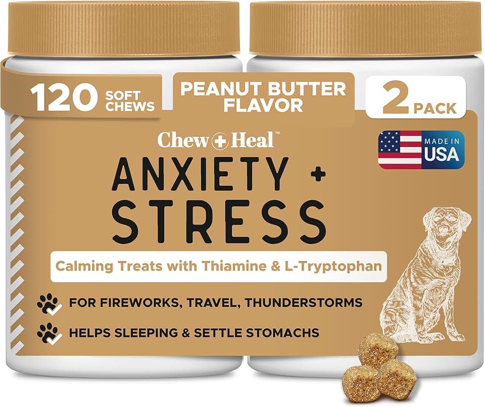 Dog Calming Chews for Anxiety Relief