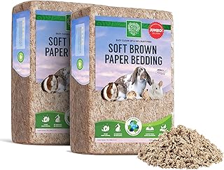 Natural Paper Bedding for Small Pets, 178L (2 Pack)