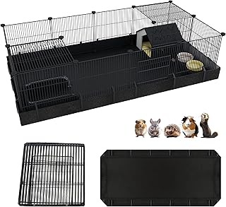 DIY Guinea Pig Cage with Waterproof Canvas Bottom