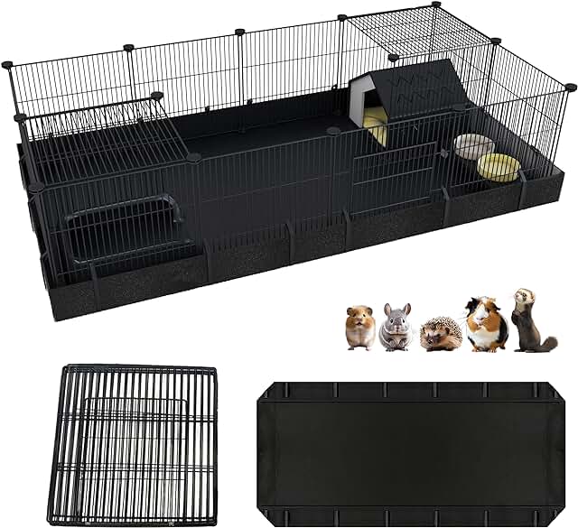 DIY Guinea Pig Cage with Waterproof Canvas Bottom