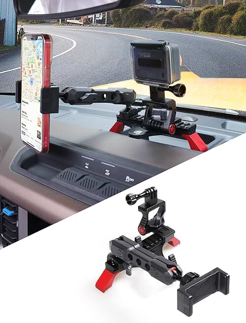Multifunctional Phone and Camera Mount for Bronco