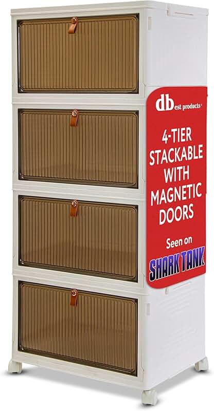 3-Tier Metal Wire Storage Rack with Adjustable Feet