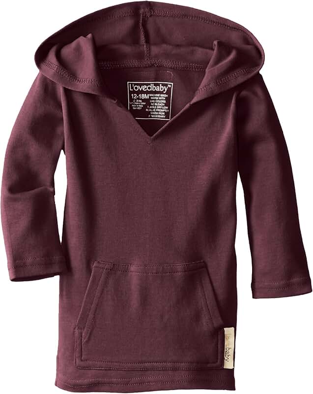 Organic hoodie for baby and unisex