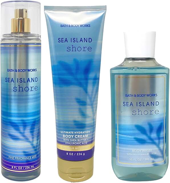 Sea Island Shore 3-Piece Bath and Body Set
