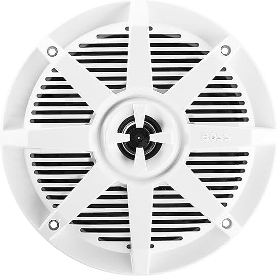 Marine 6.5-inch 200W Coaxial Boat Speakers Pair