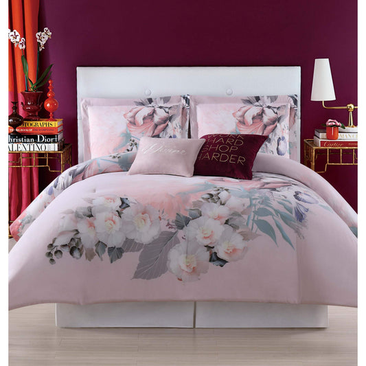 Dreamy Floral Full/Queen Duvet Cover Set