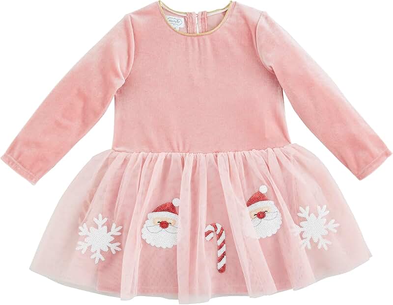 Pink sequin tutu dress for baby girls