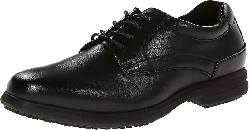 Men's Slip-Resistant Work Oxford Shoe